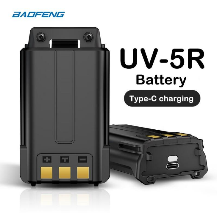 Baofeng UV-5R / F8 Type-C Batarya